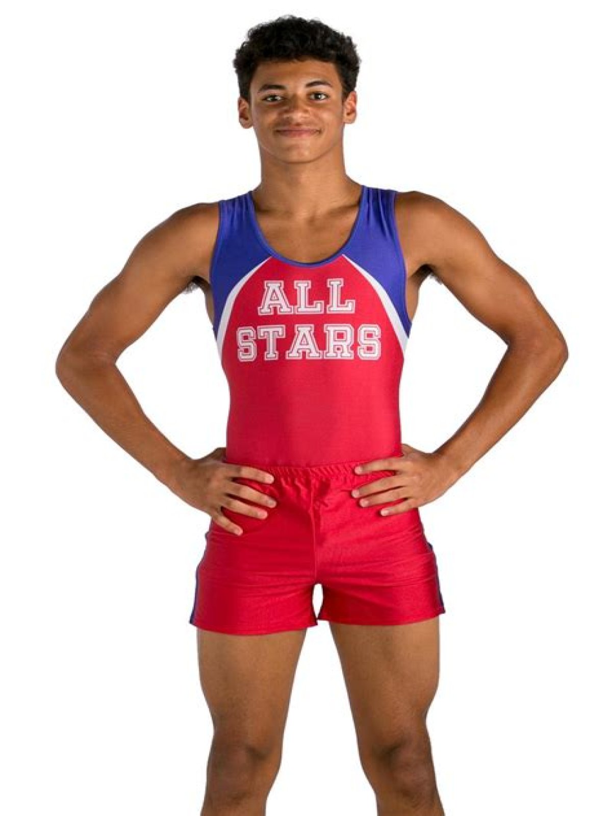 Do men gymnasts wear unitards?