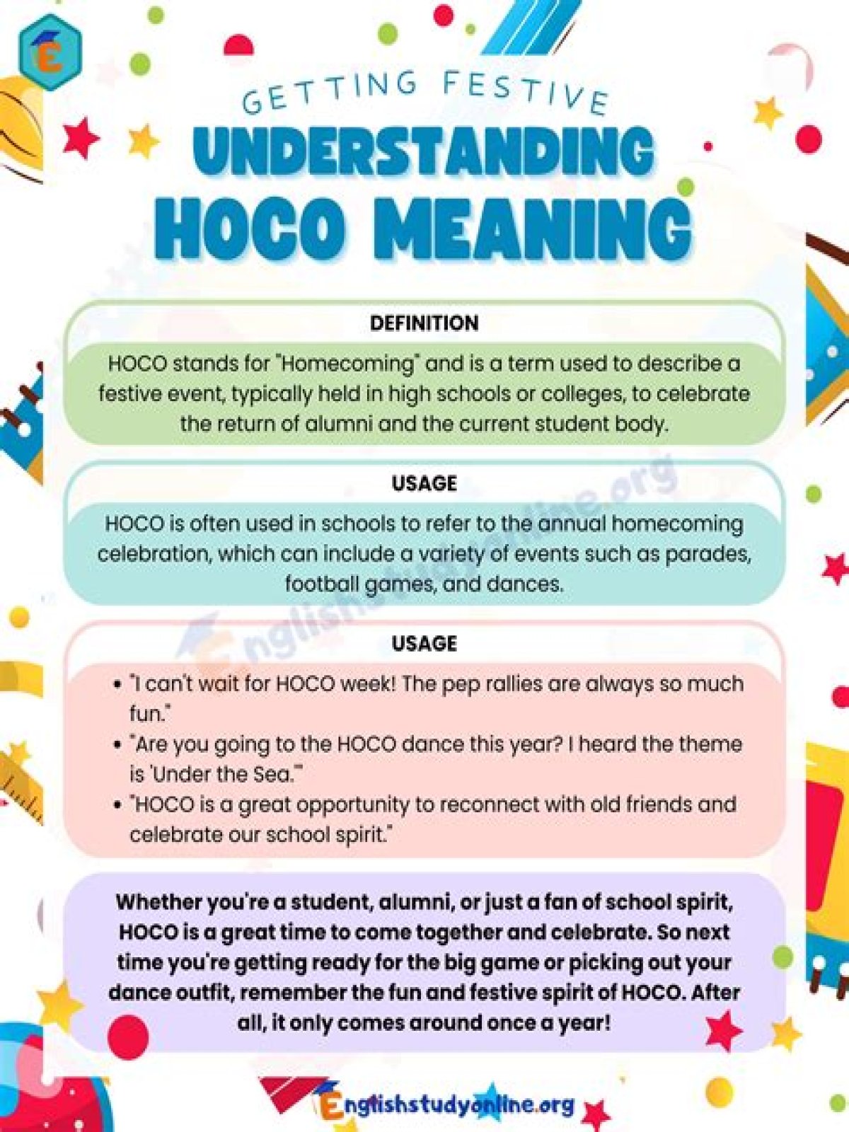 hoco meaning