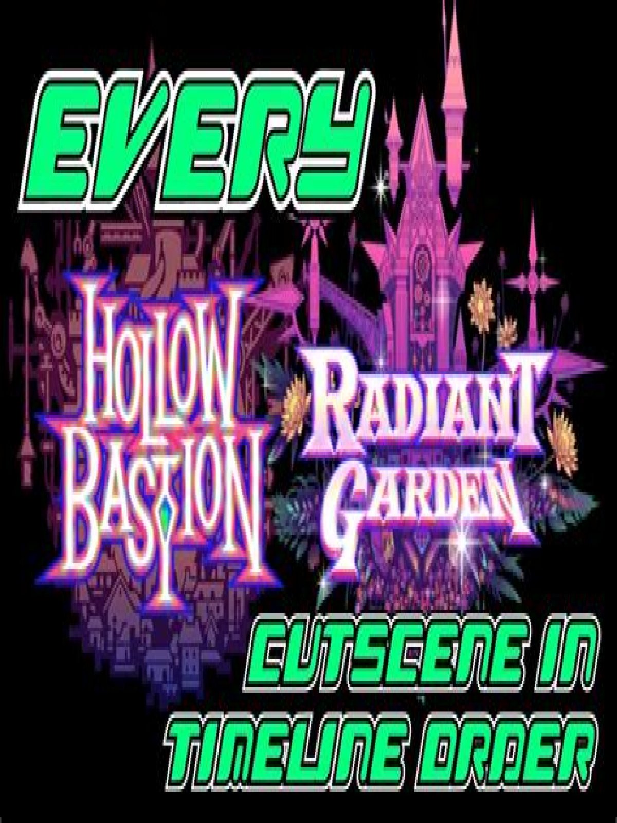 How do I change from Hollow Bastion to Radiant Garden?