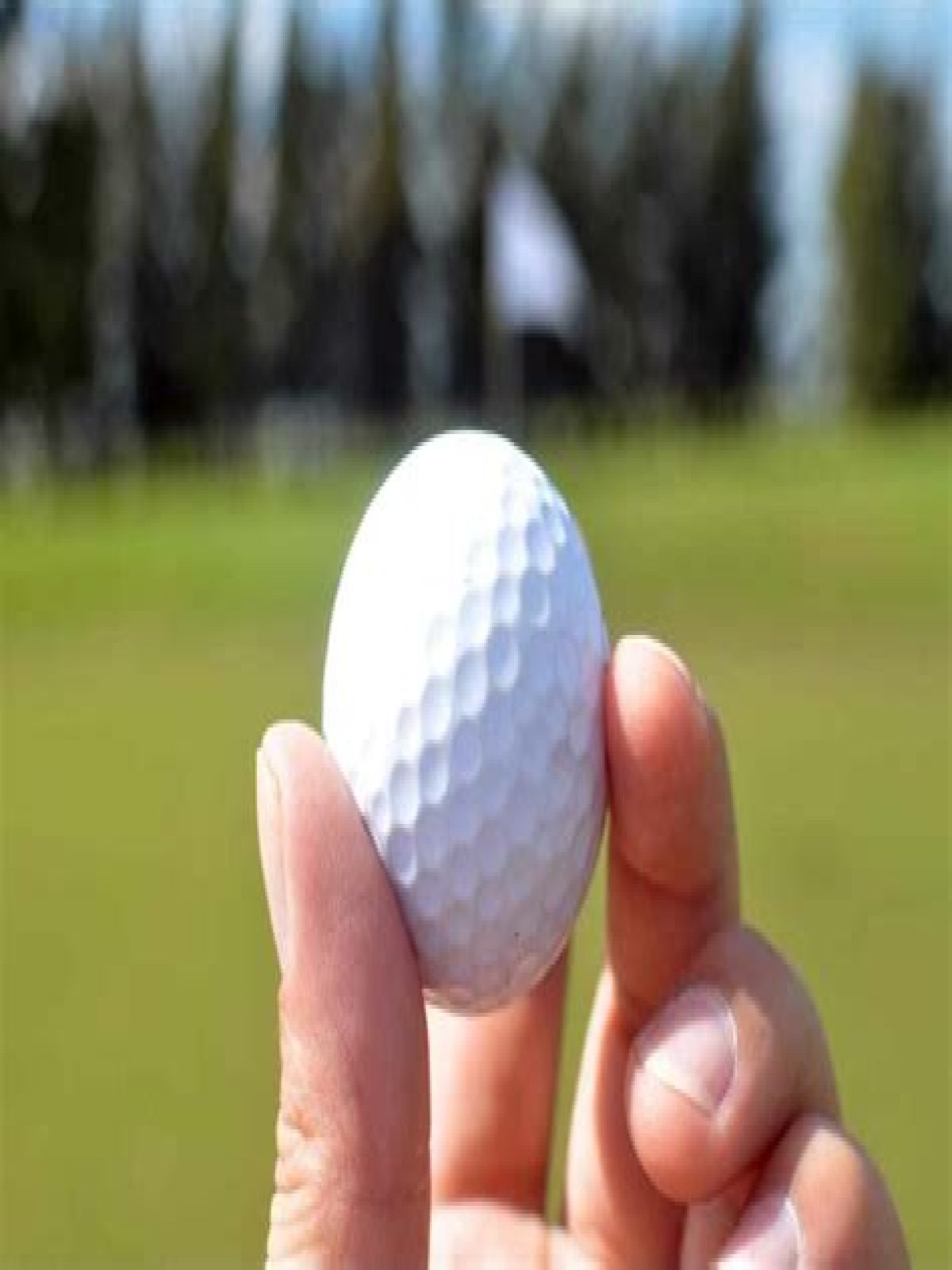 How do you paint old golf balls?