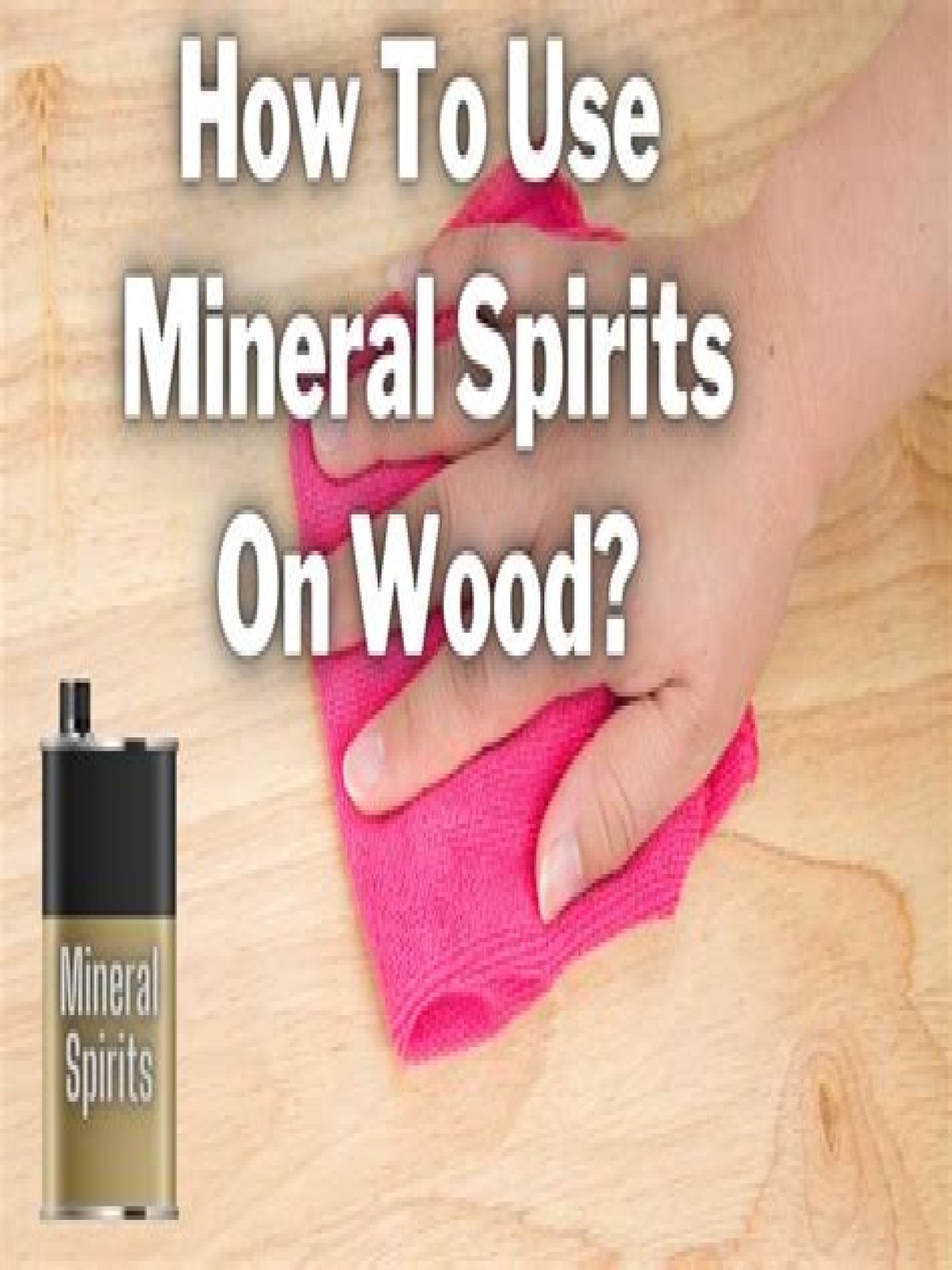 How do you use mineral spirits?