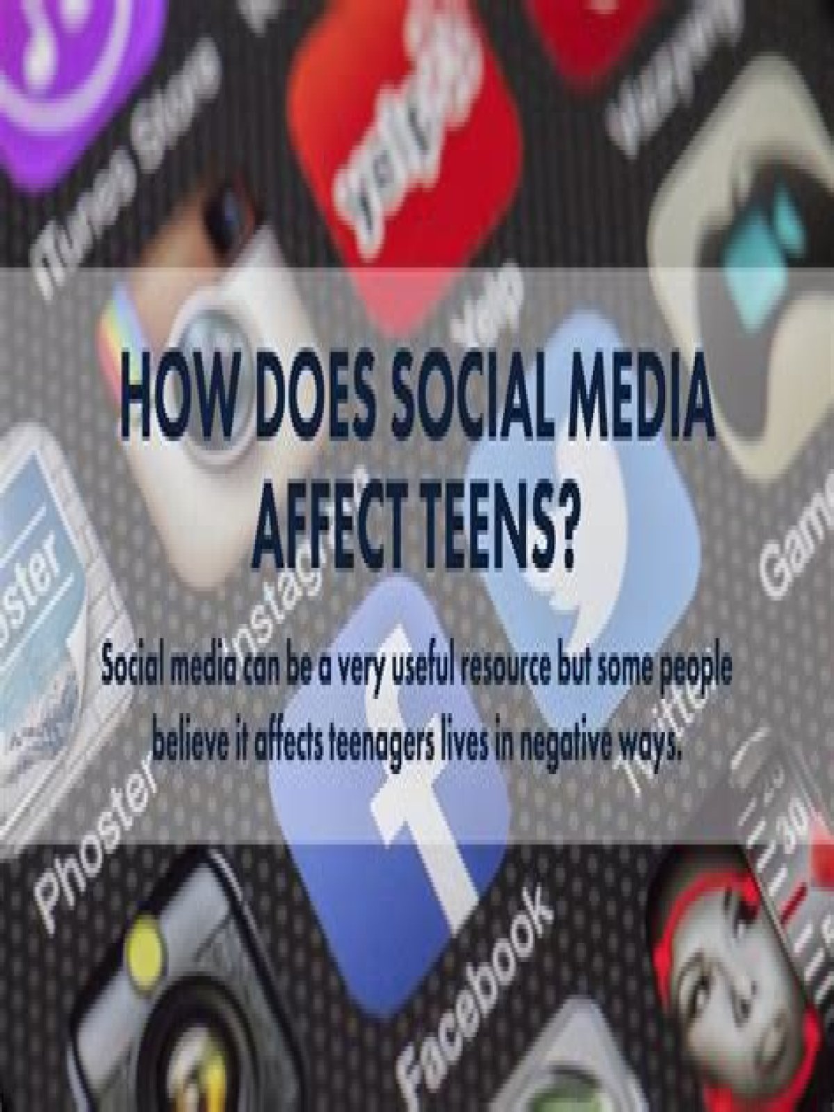 How is social media affecting teenagers in NZ?