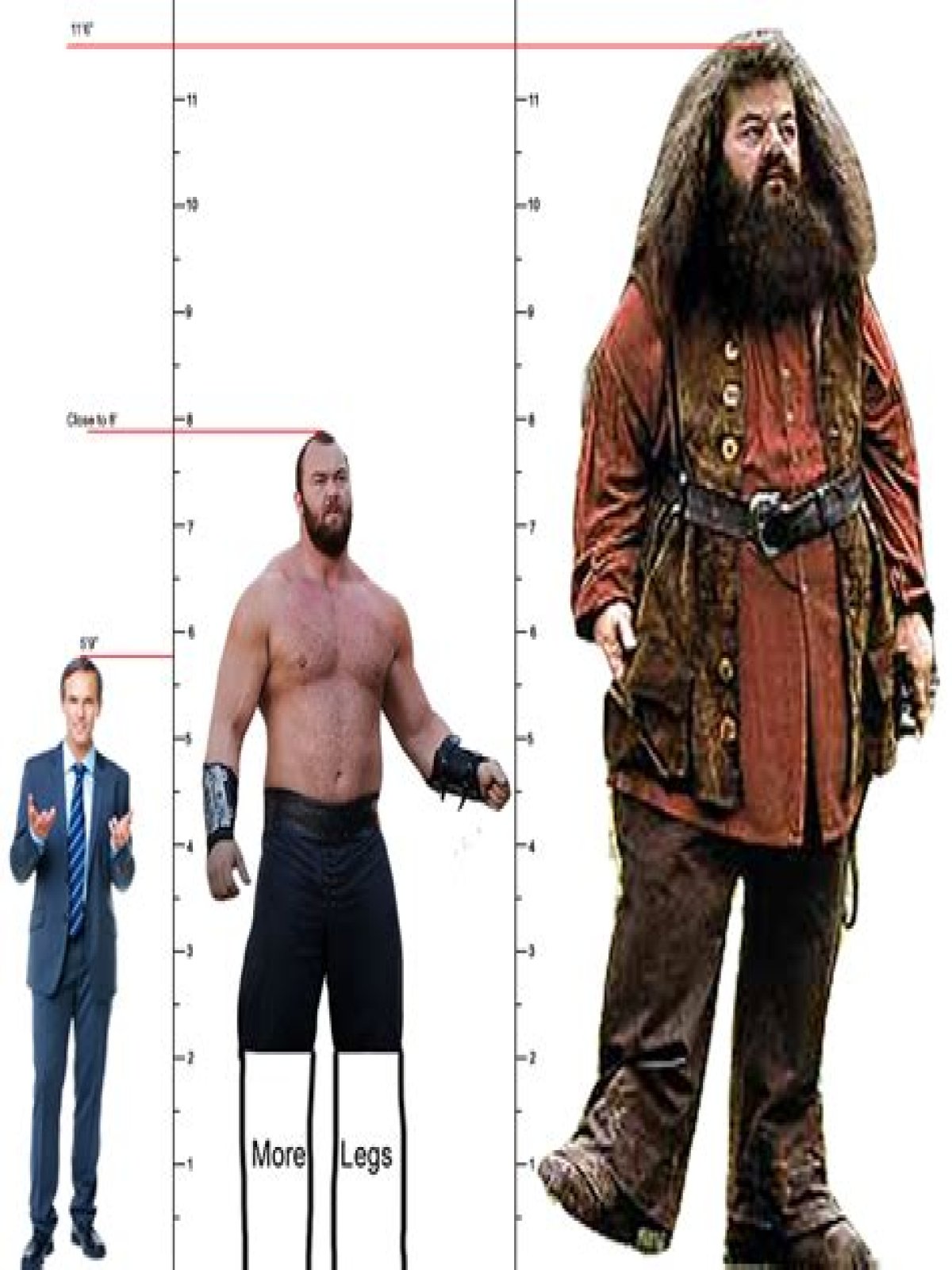 how tall is hagrid