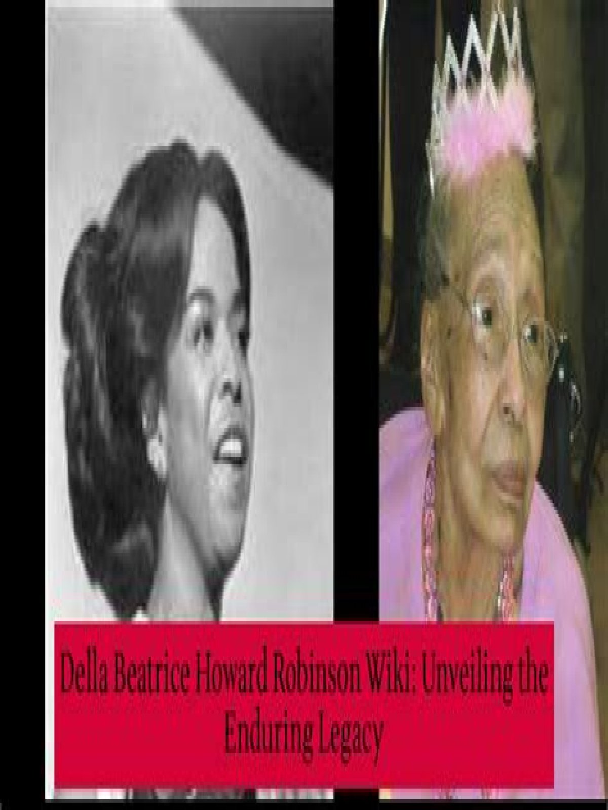 Unveiling The Legacy Of Della Beatrice Howard Robinson: Explorations And Revelations