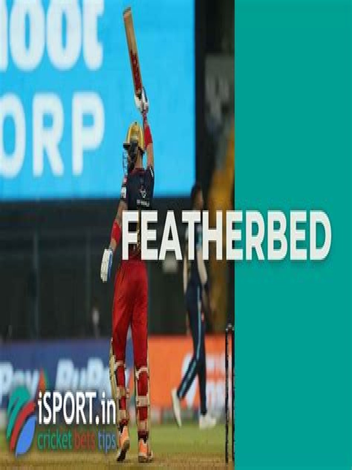 What is a featherbed in cricket?
