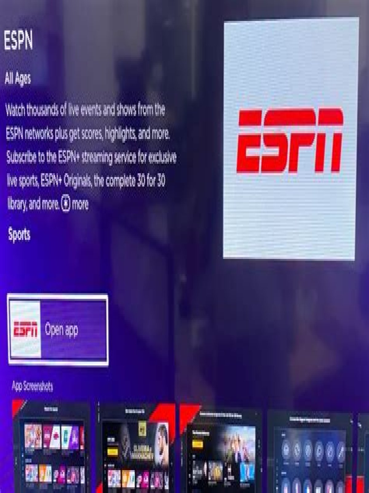 What is ESPN+ on Roku?