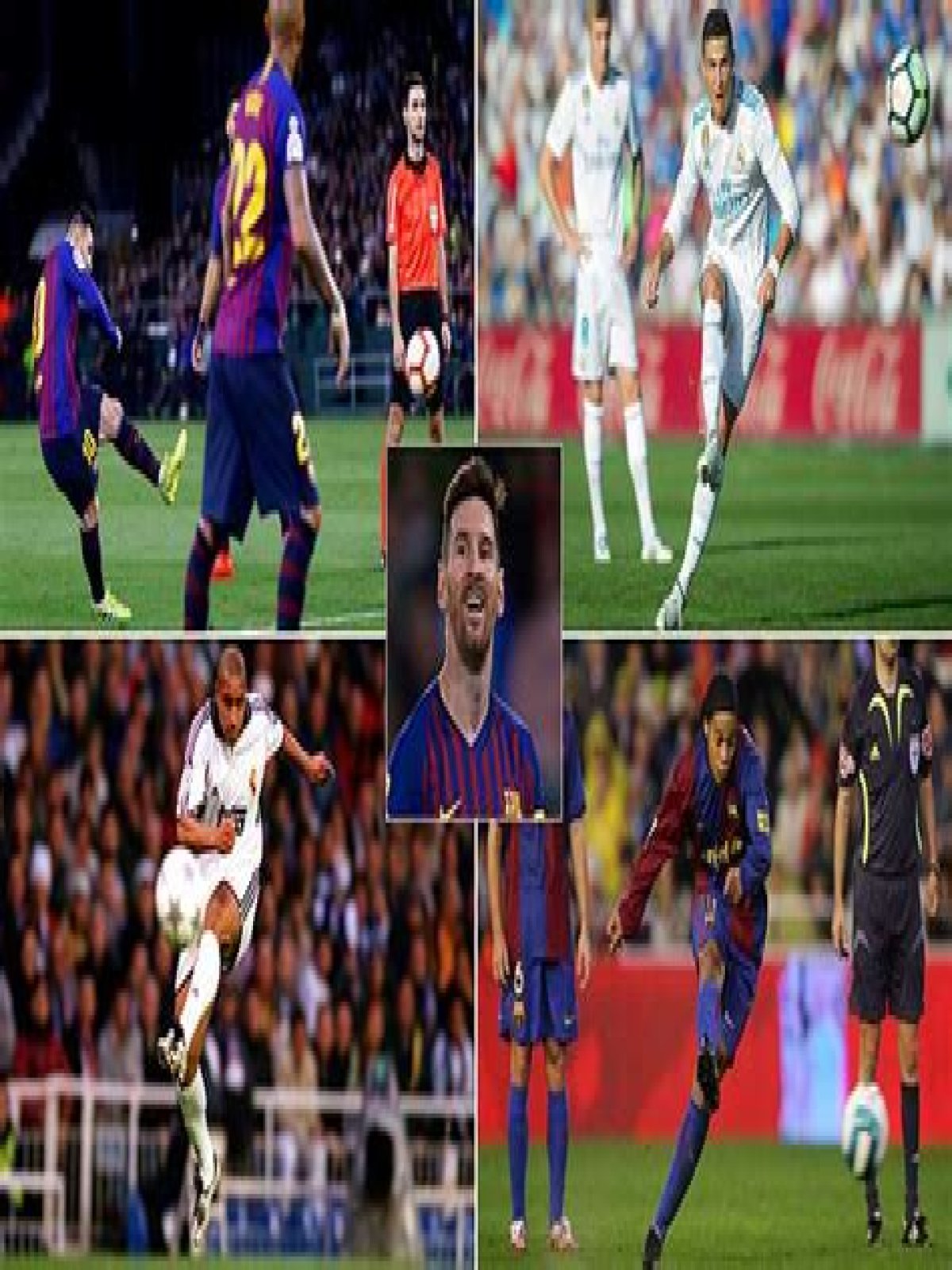 What is Messi free-kick conversion rate?