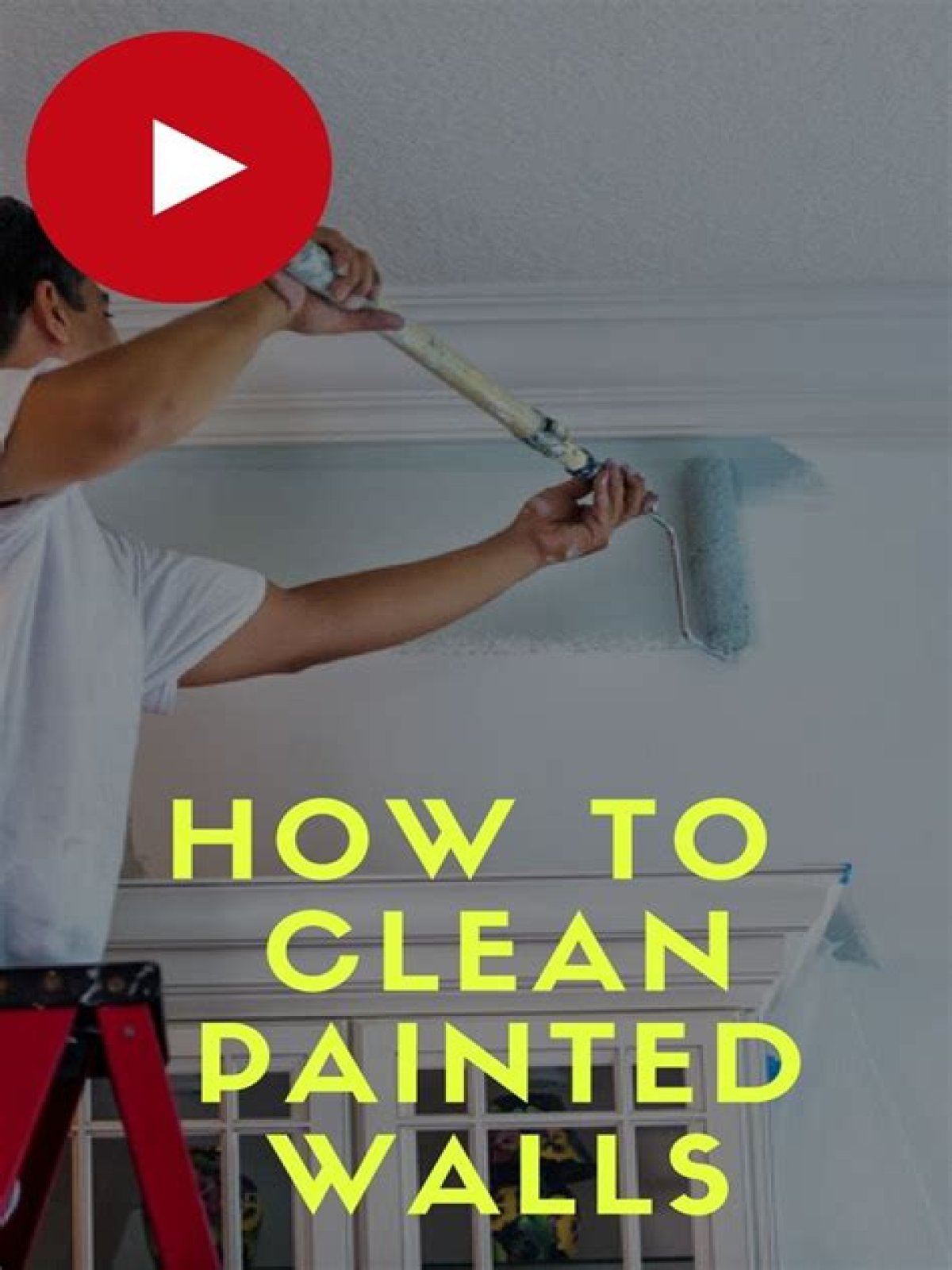 What is the best way to clean walls before painting?