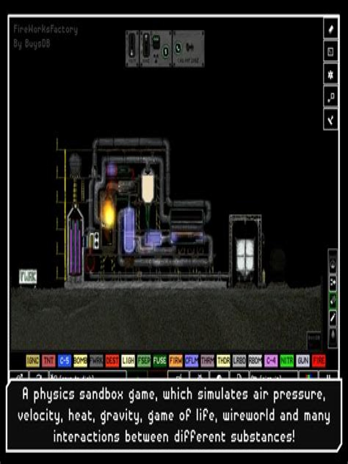 What kind of game is the Powder Toy?