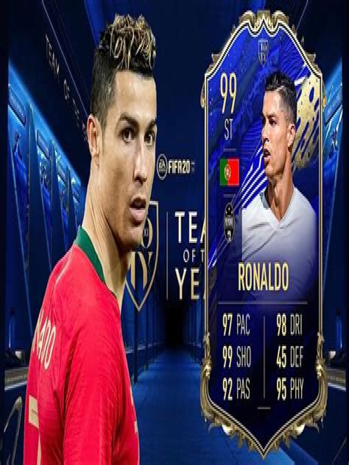 What team is cr7 on in FIFA 20?