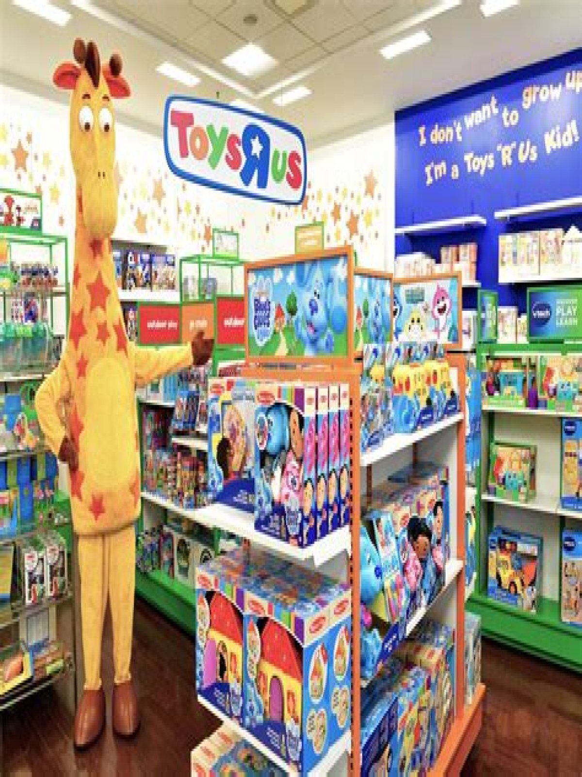 When did toys are US start opening stores?