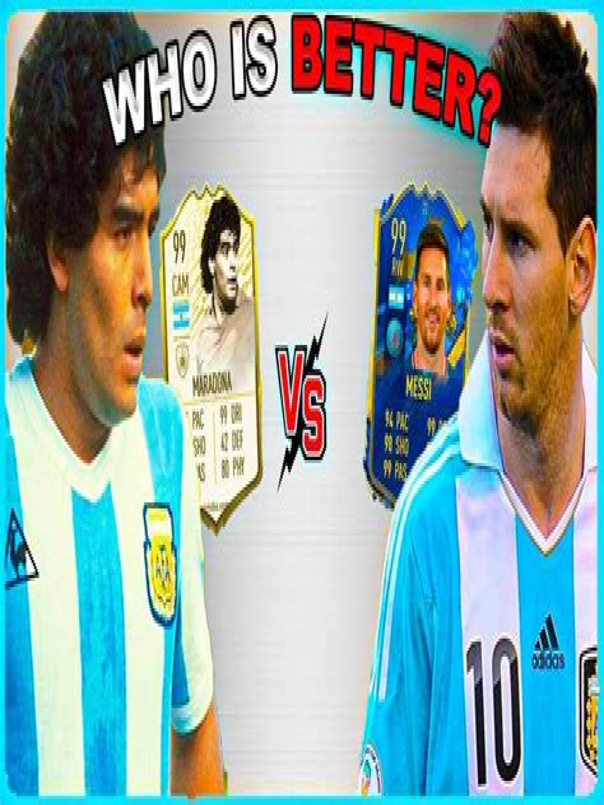 Who is better Messi or Maradona?