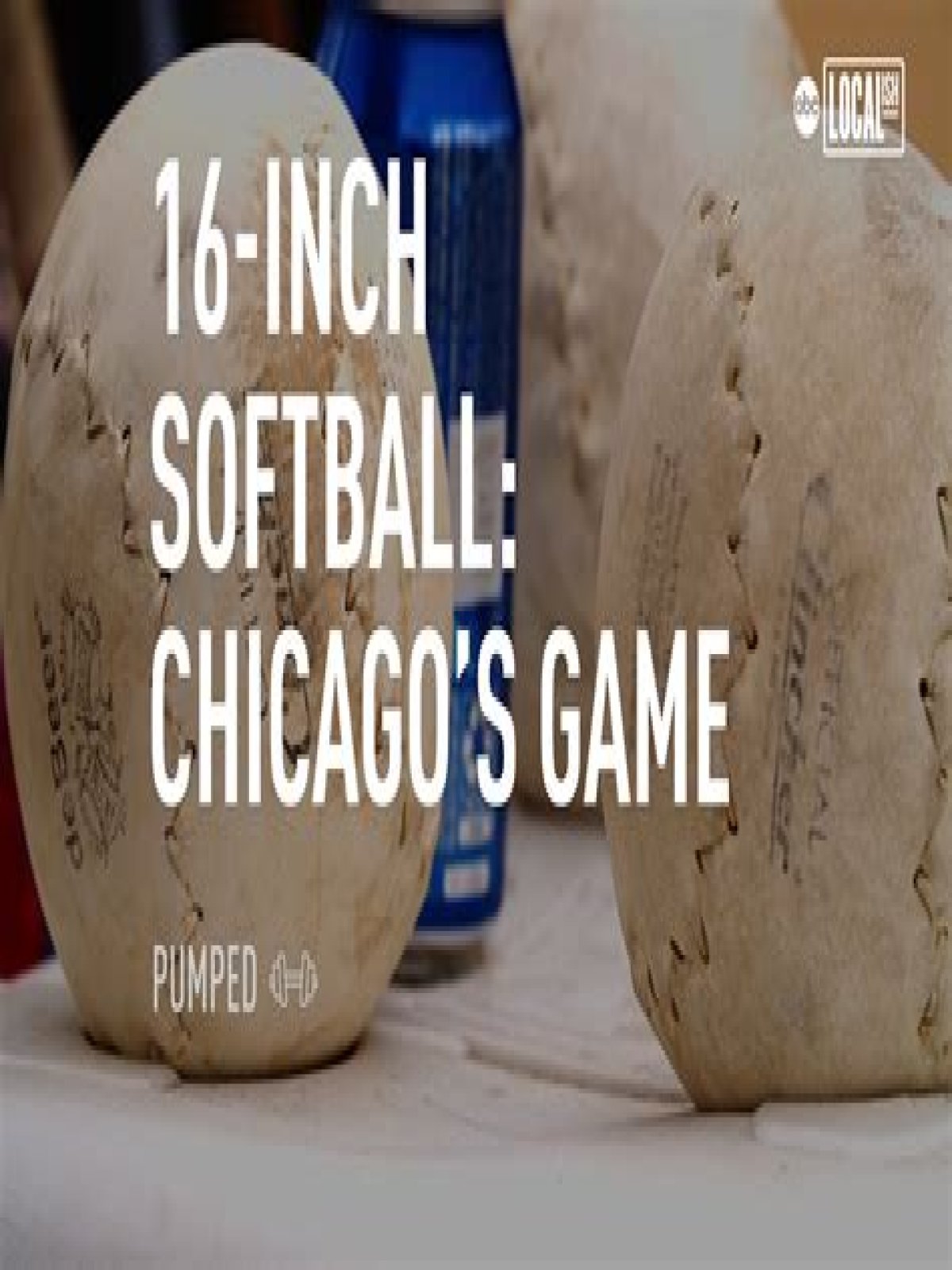 Who uses the 16-inch softball?