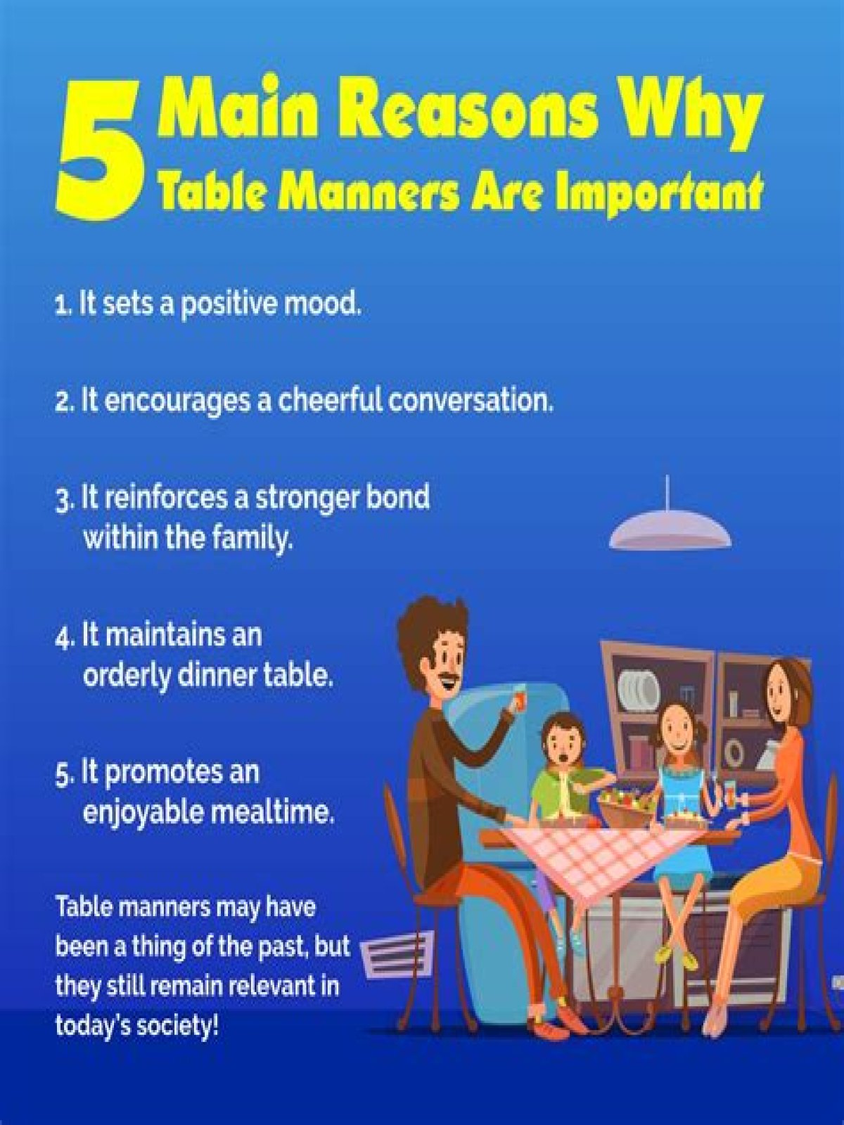 Why are table manners important? check this out – importance of table manners