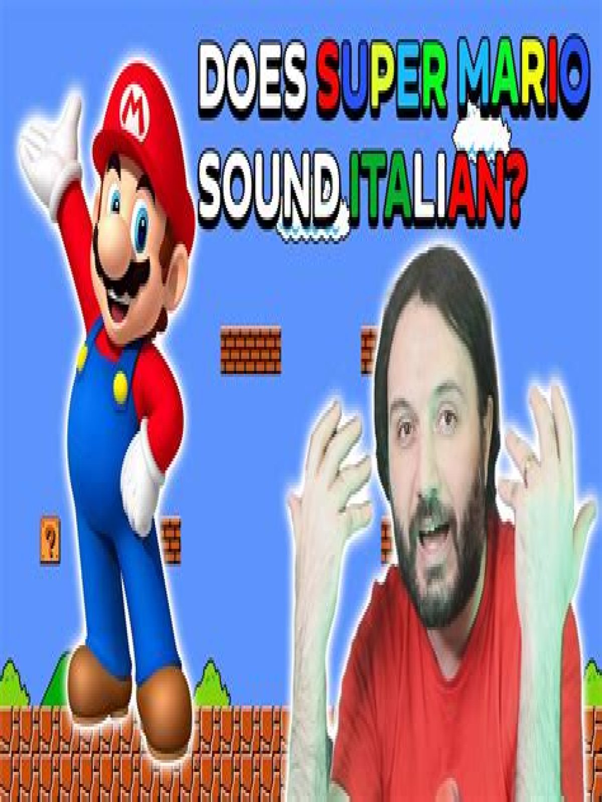 Why does Mario have an Italian accent?