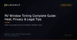 The Complete Driver Guide to Legal Window Tint in Massachusetts (2026 Rules)