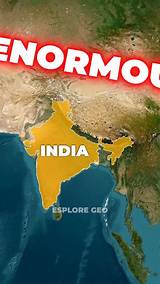 The Map Illusion: How Big India Actually Is Compared to the United States
