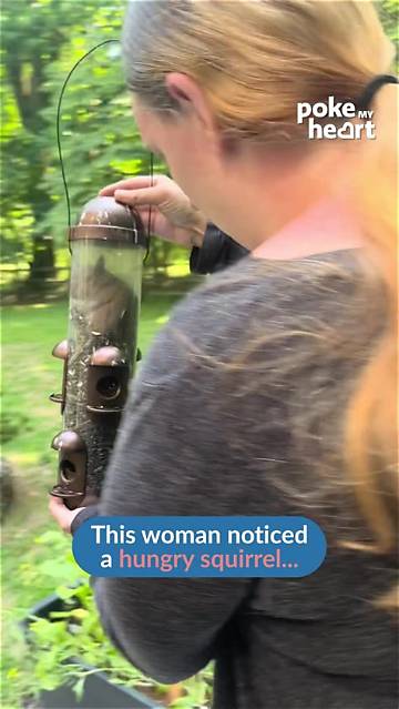 Viral Bird Feeder Confrontation on Tiktok: Woman Flashes Middle Finger and Splashes Liquid