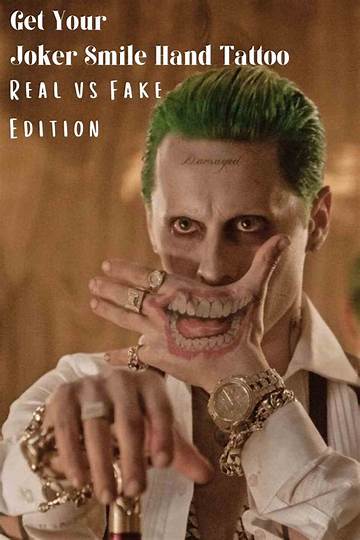 Why Everyone Is Getting the Hand Joker Tattoo: the Rebel Trend Taking over Sports and Hollywood