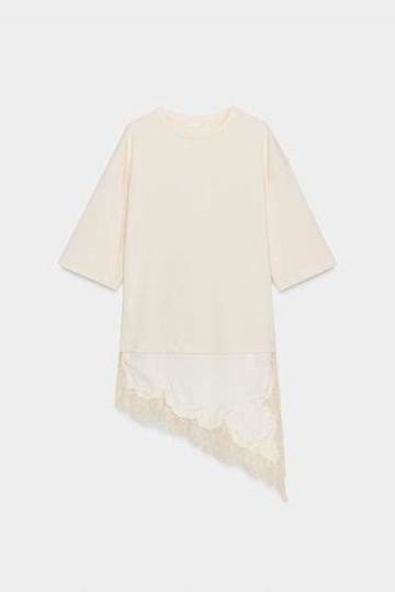 Zara Combination Lace T-Shirt Restock Tracker: Latest Drops and Store Stock
